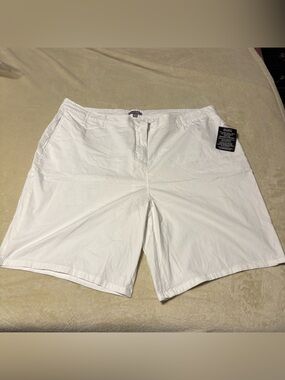 Jessica London White Women's Jean Shorts